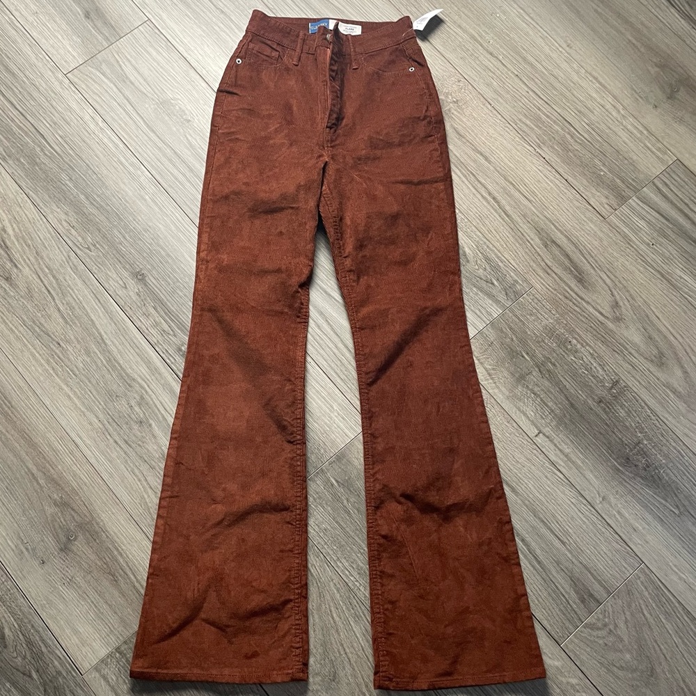 Old Navy Women's High-Rise High Flare Corduroy Pants Size 0